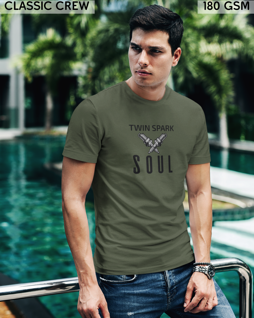 Twin Spark Soul - Biker's T-Shirt - Unisex