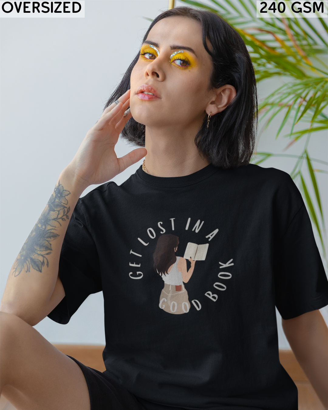 Get Lost In A Good Book Oversized T-Shirt - Unisex