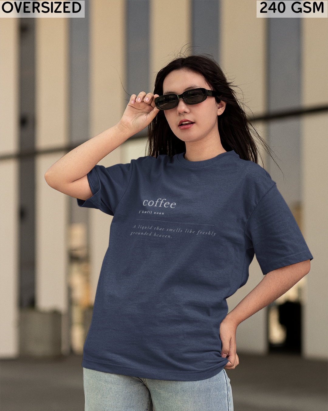 Coffee Definition Oversized T-Shirt - Unisex