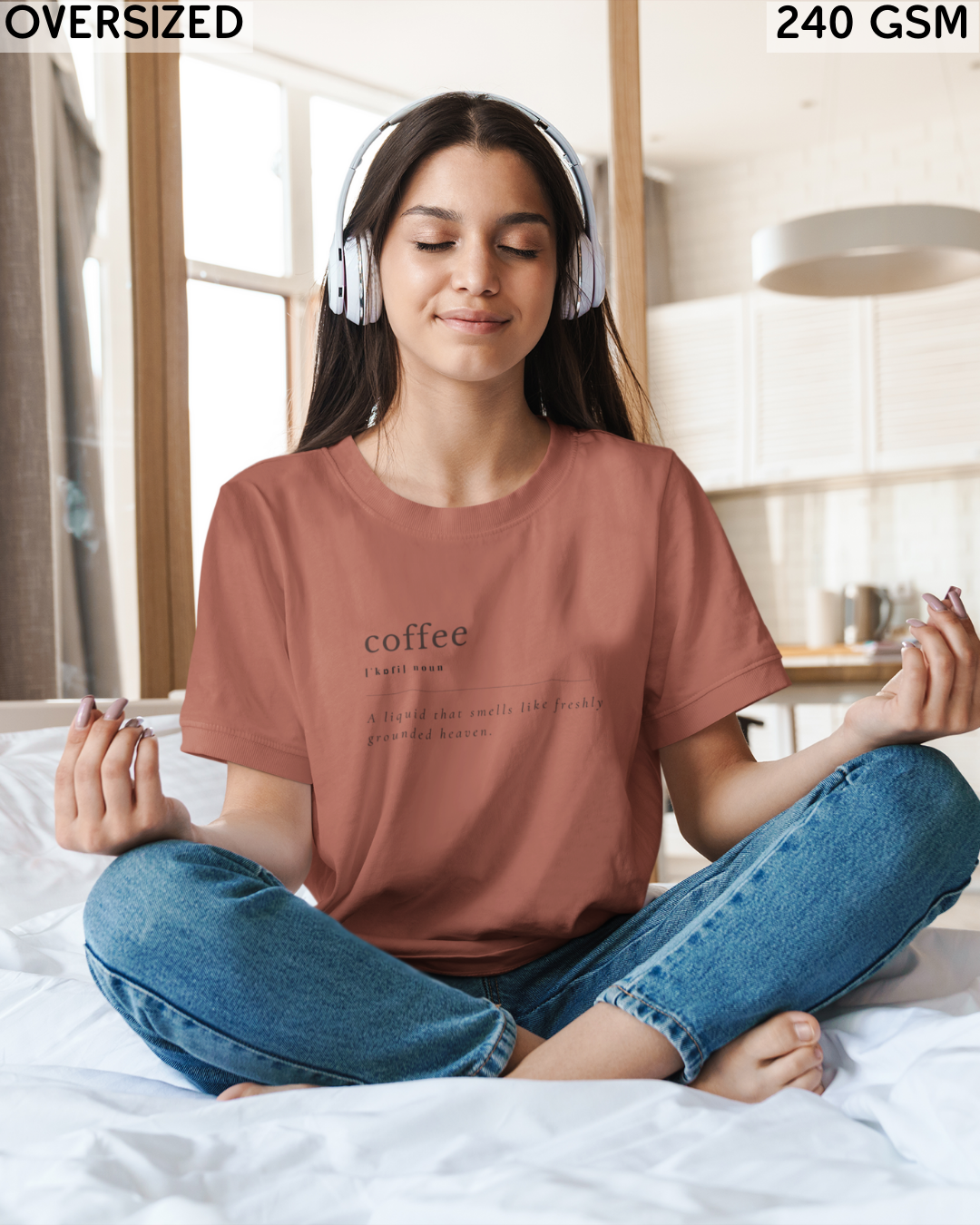 Coffee Definition Oversized T-Shirt - Unisex