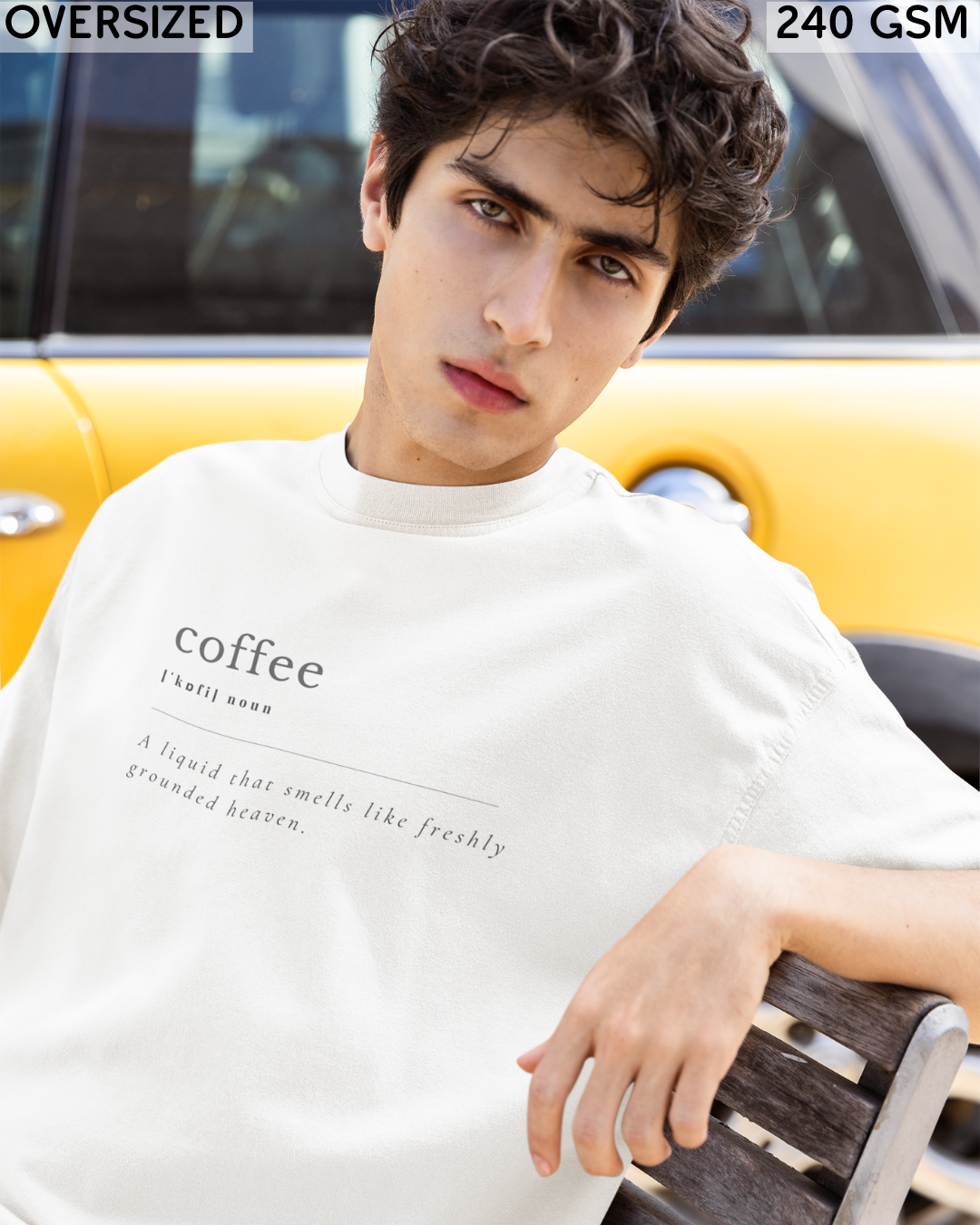 Coffee Definition Oversized T-Shirt - Unisex