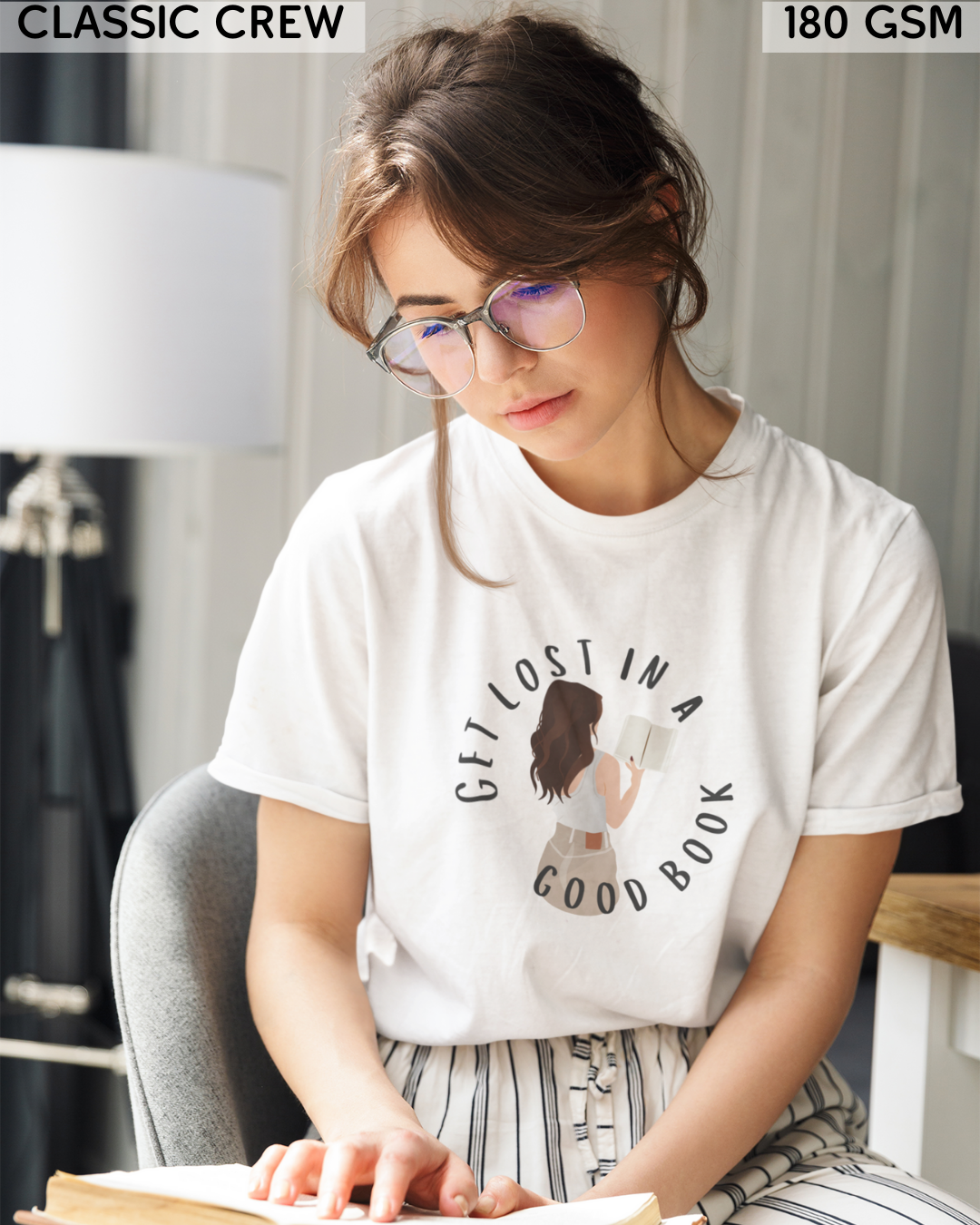 Get Lost In A Good Book T-Shirt - Unisex