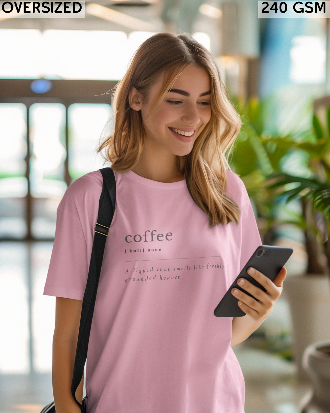 Coffee Definition Oversized T-Shirt - Unisex
