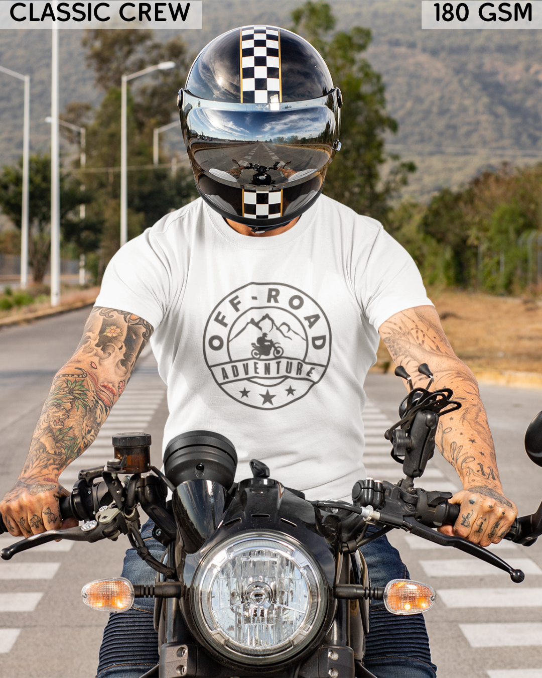 Off Road Adventure - Biker's T-Shirt - Unisex