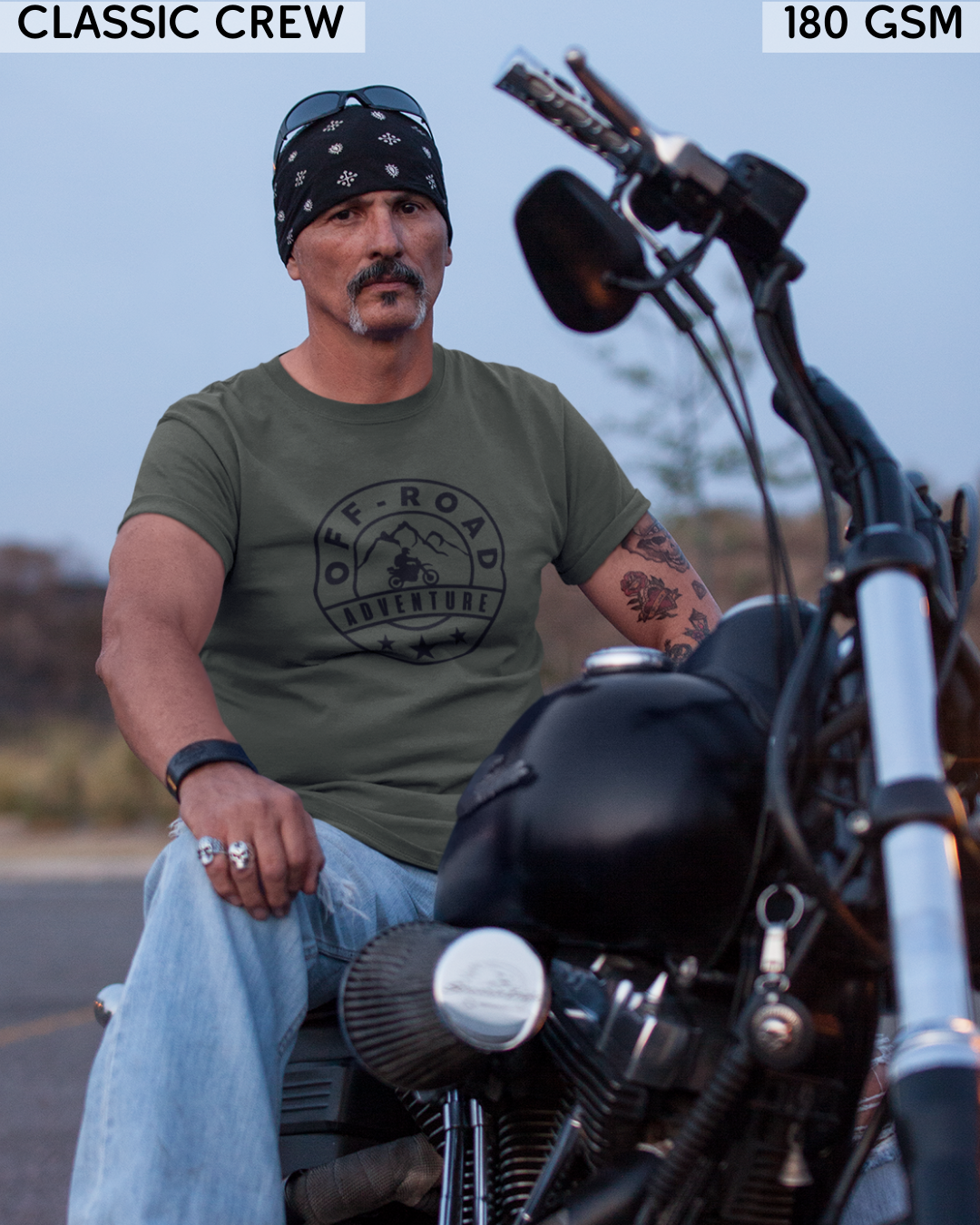 Off Road Adventure - Biker's T-Shirt - Unisex