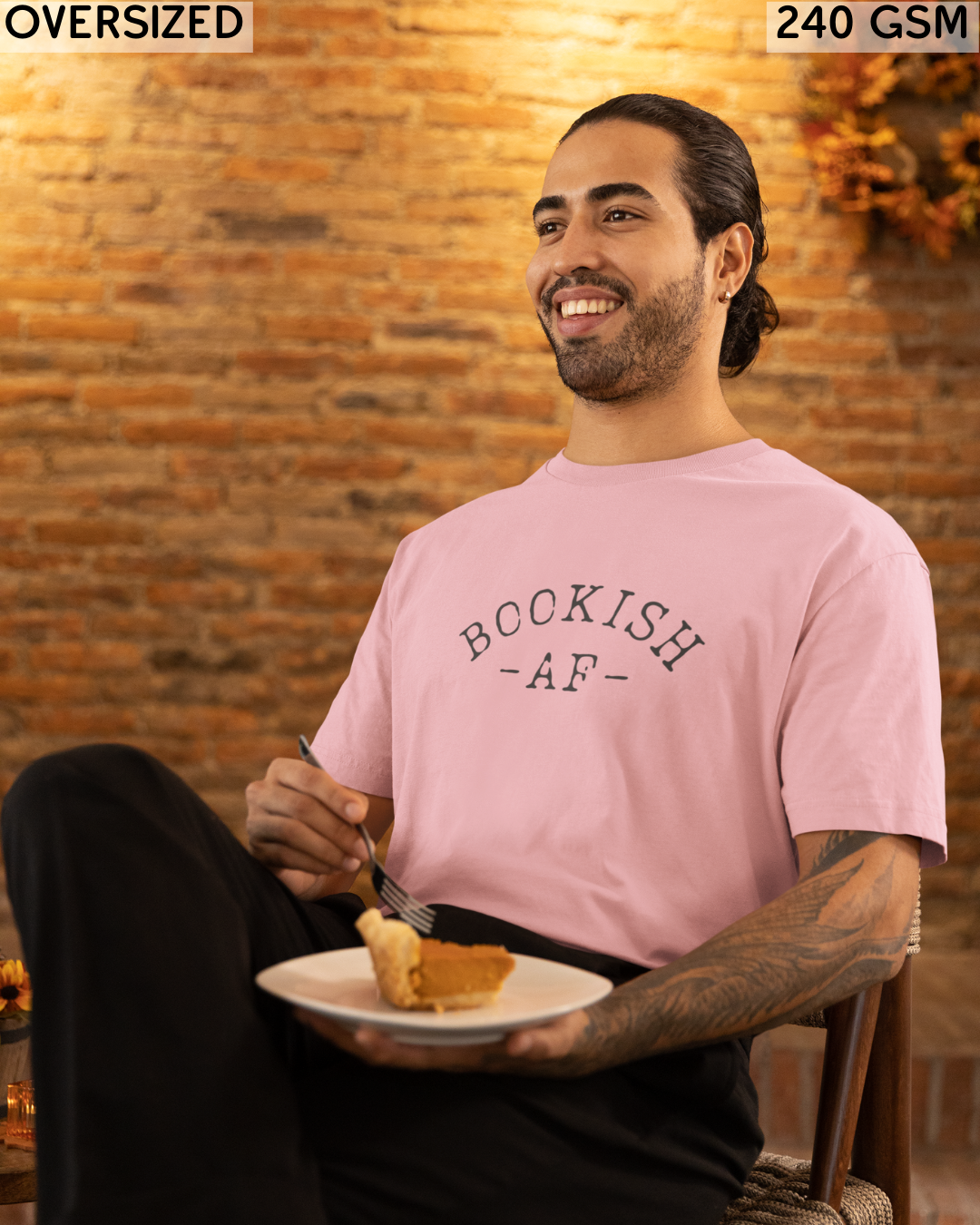 Bookish-AF Oversized T-Shirt - Unisex