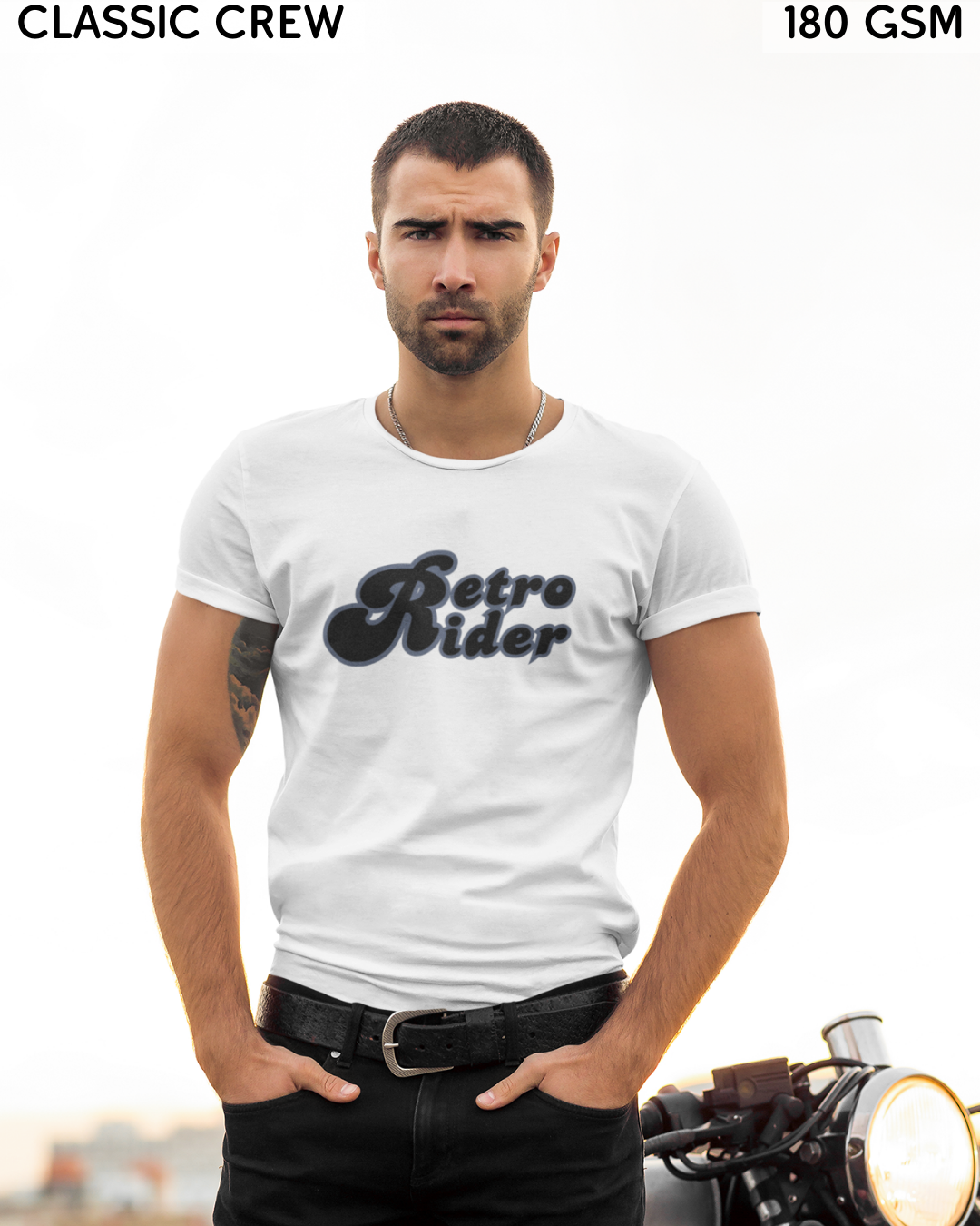 Retro Rider -Biker's T-Shirt - Unisex