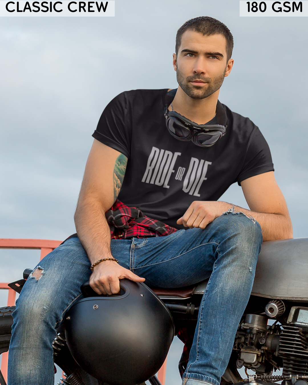 Ride Or Die - Biker's T-Shirt - Unisex