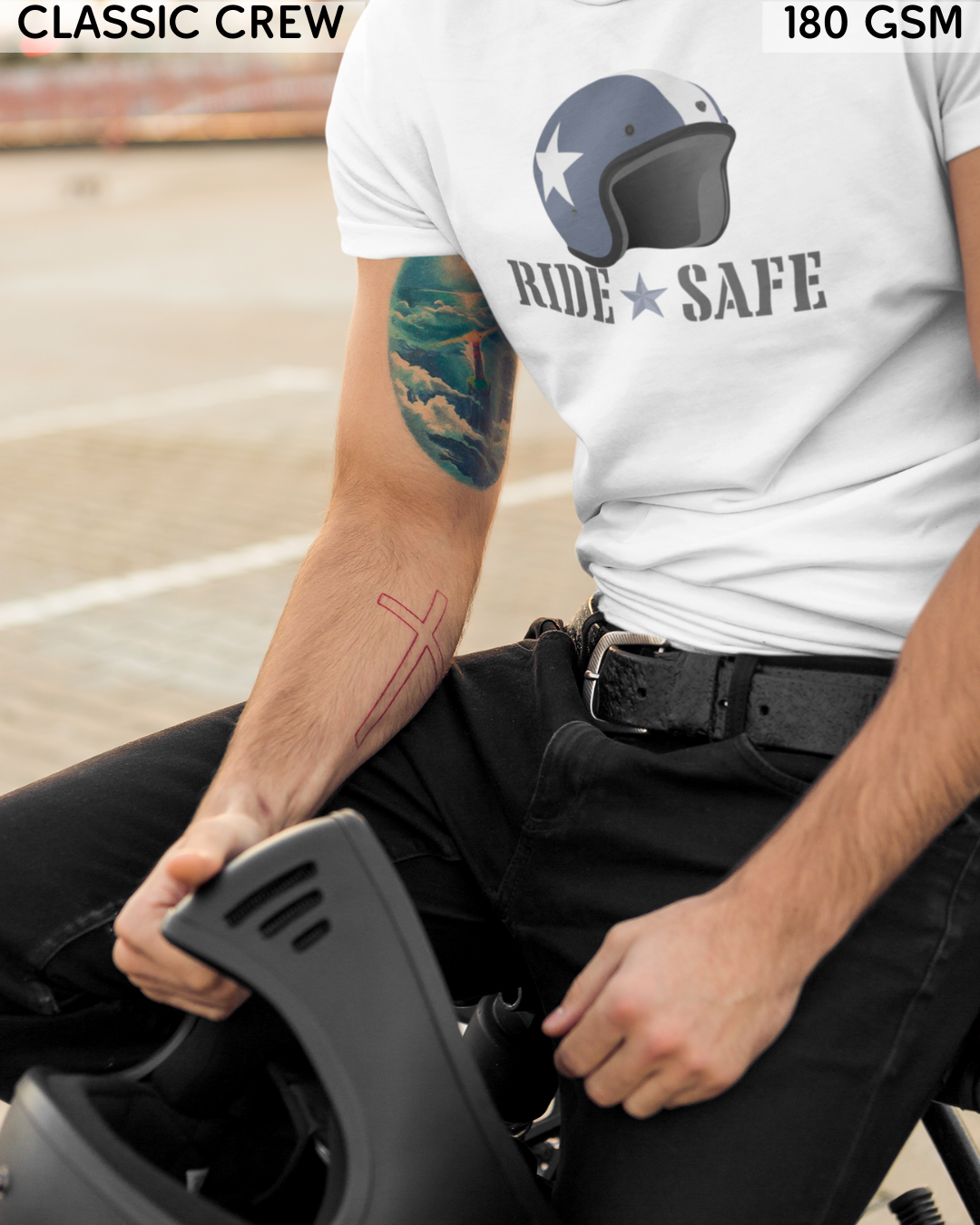 Ride Safe - Biker's T-Shirt - Unisex