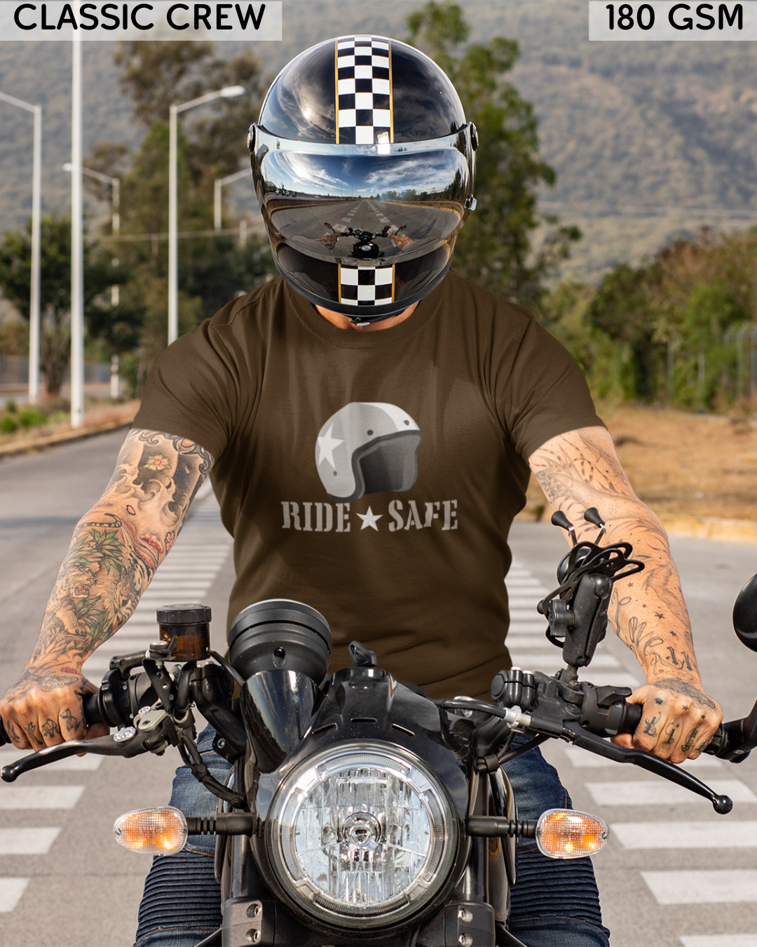 Ride Safe - Biker's T-Shirt - Unisex