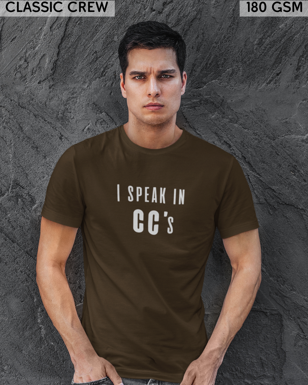I Speak In CC's - Biker's T-Shirt - Unisex