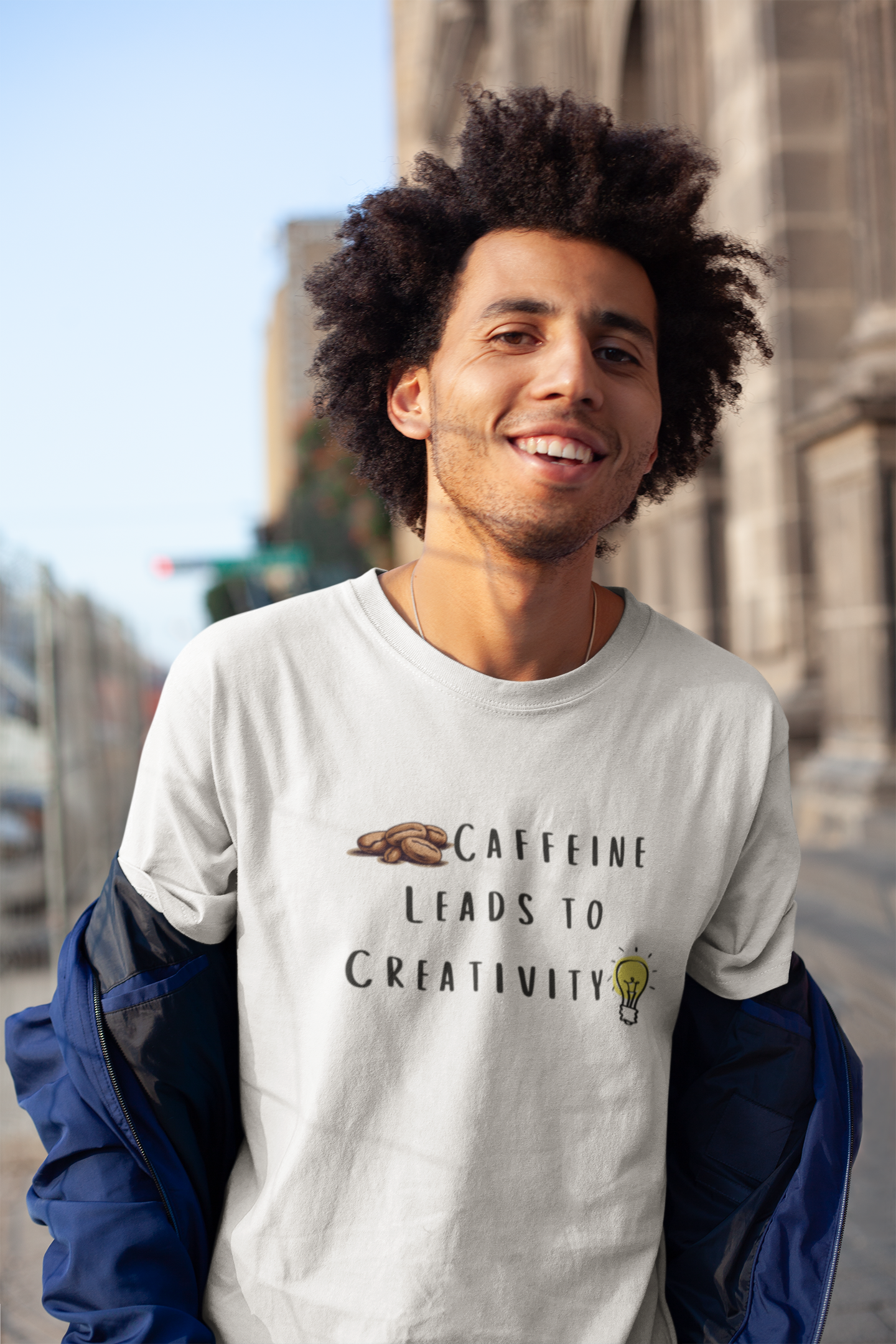 Caffeine Leads to Creativity T-Shirt - Unisex