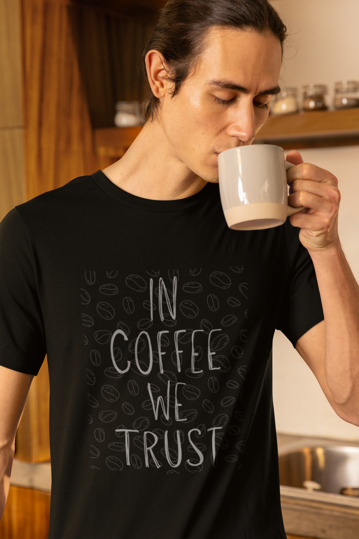 In Coffee We Trust T-Shirt - Unisex
