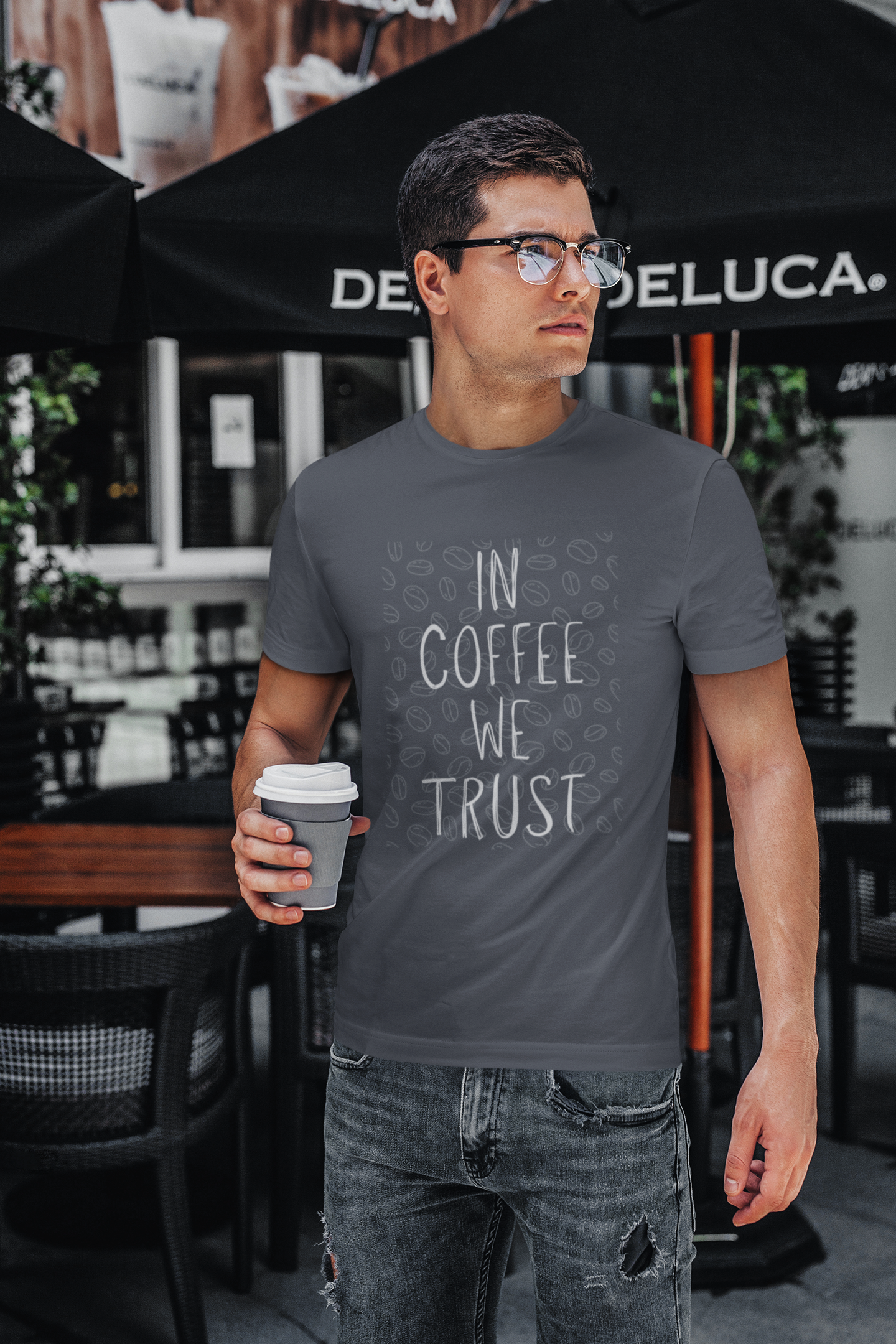 In Coffee We Trust T-Shirt - Unisex