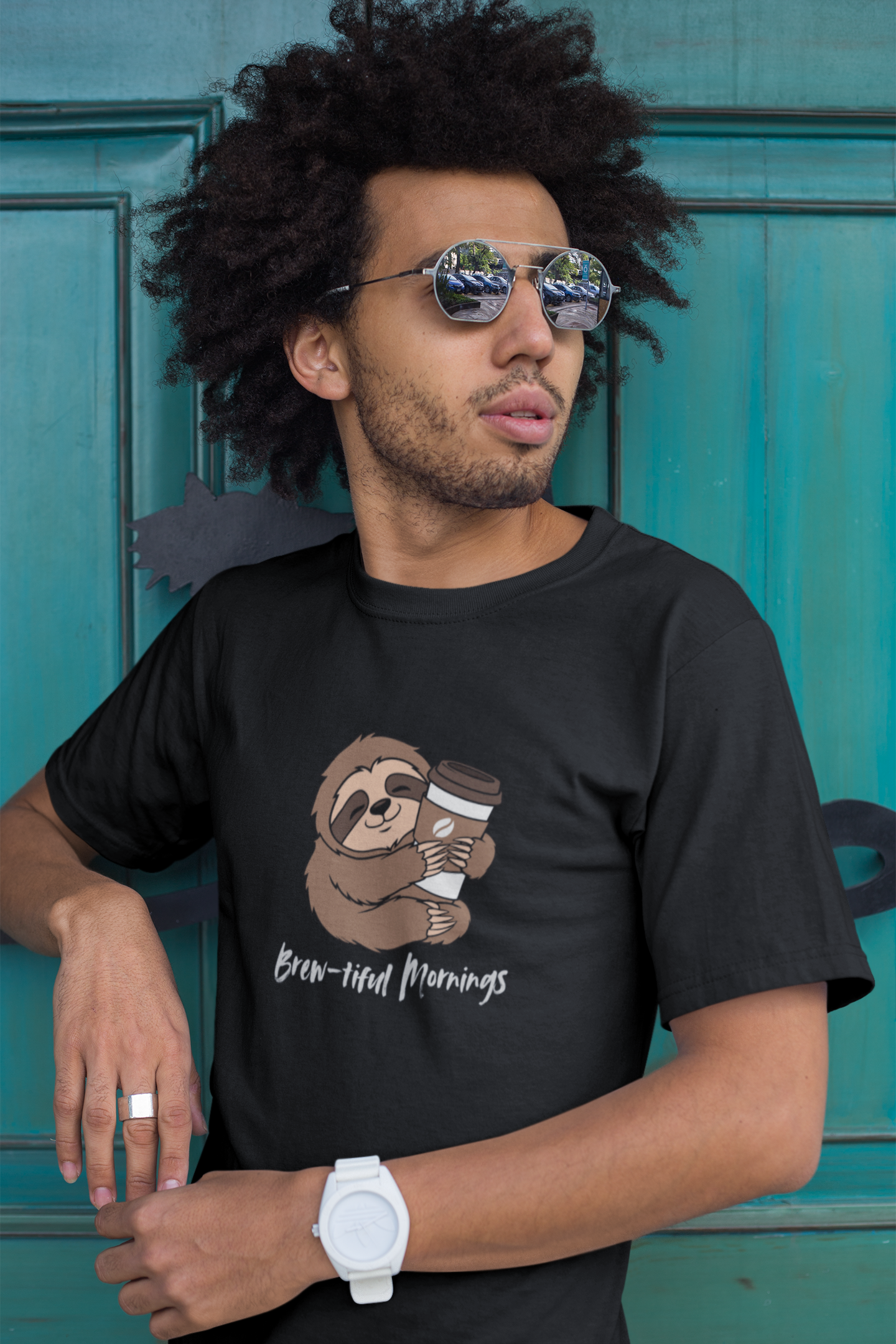 Brew-tiful Mornings T-Shirt - Unisex