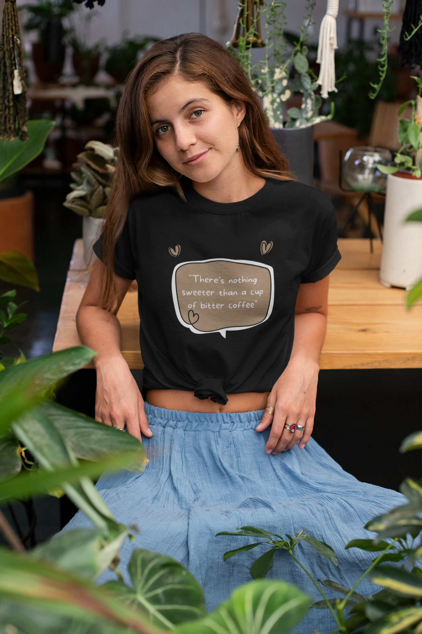 There's Nothing Sweeter Than A Cup of Bitter Coffee T-Shirt - Unisex