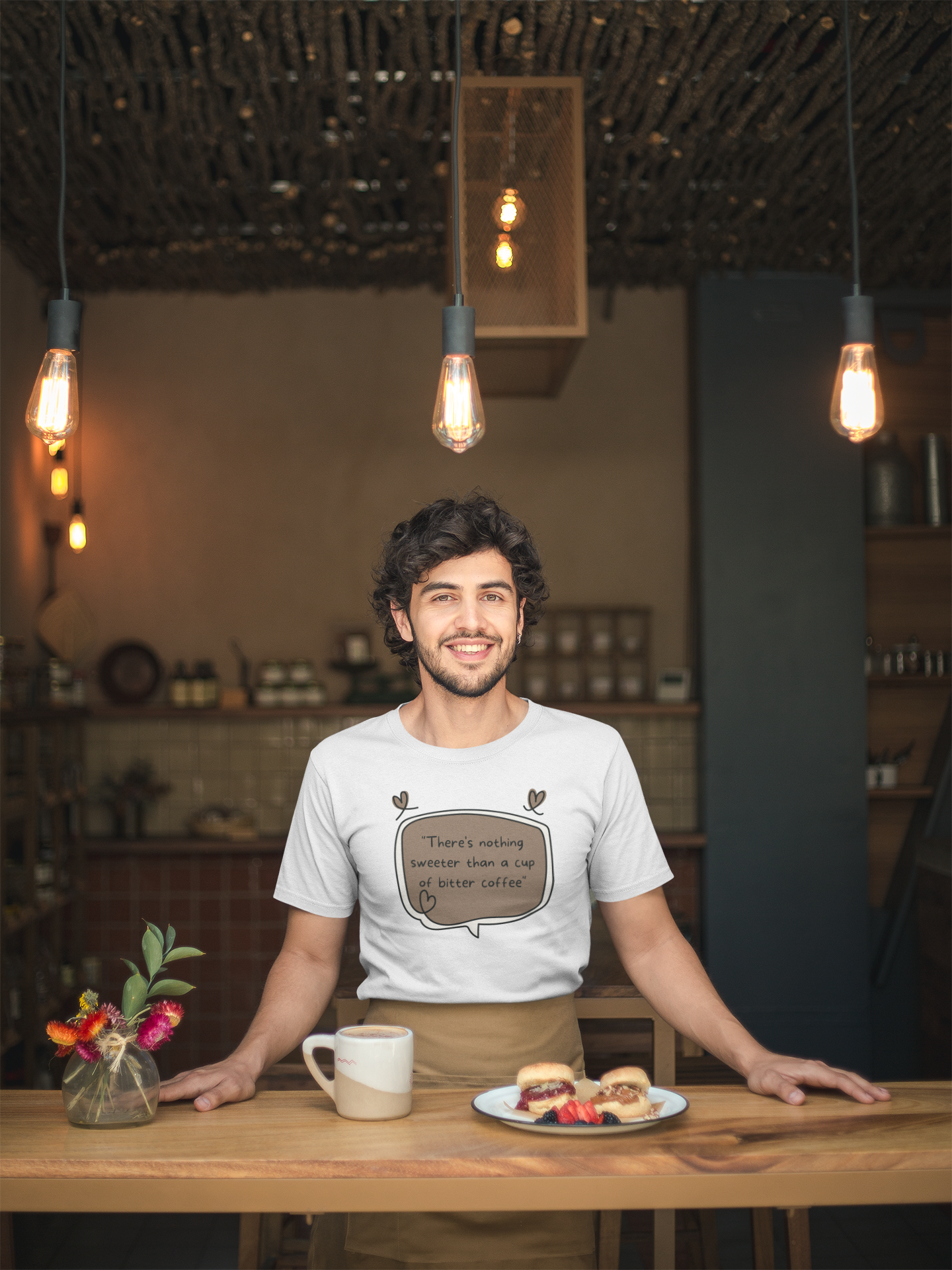 There's Nothing Sweeter Than A Cup of Bitter Coffee T-Shirt - Unisex