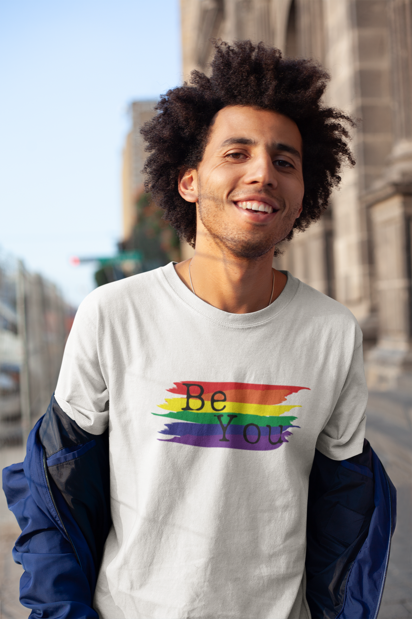 Be You Rainbow Flag LGBTQ+ T-Shirt - Unisex