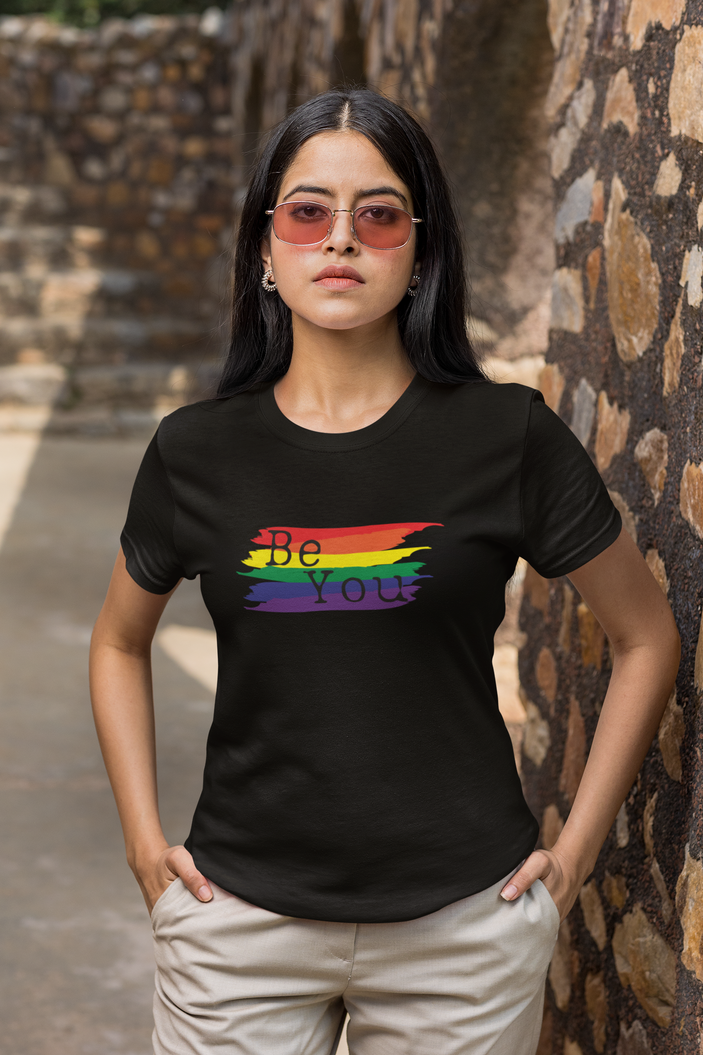 Be You Rainbow Flag LGBTQ+ T-Shirt - Unisex