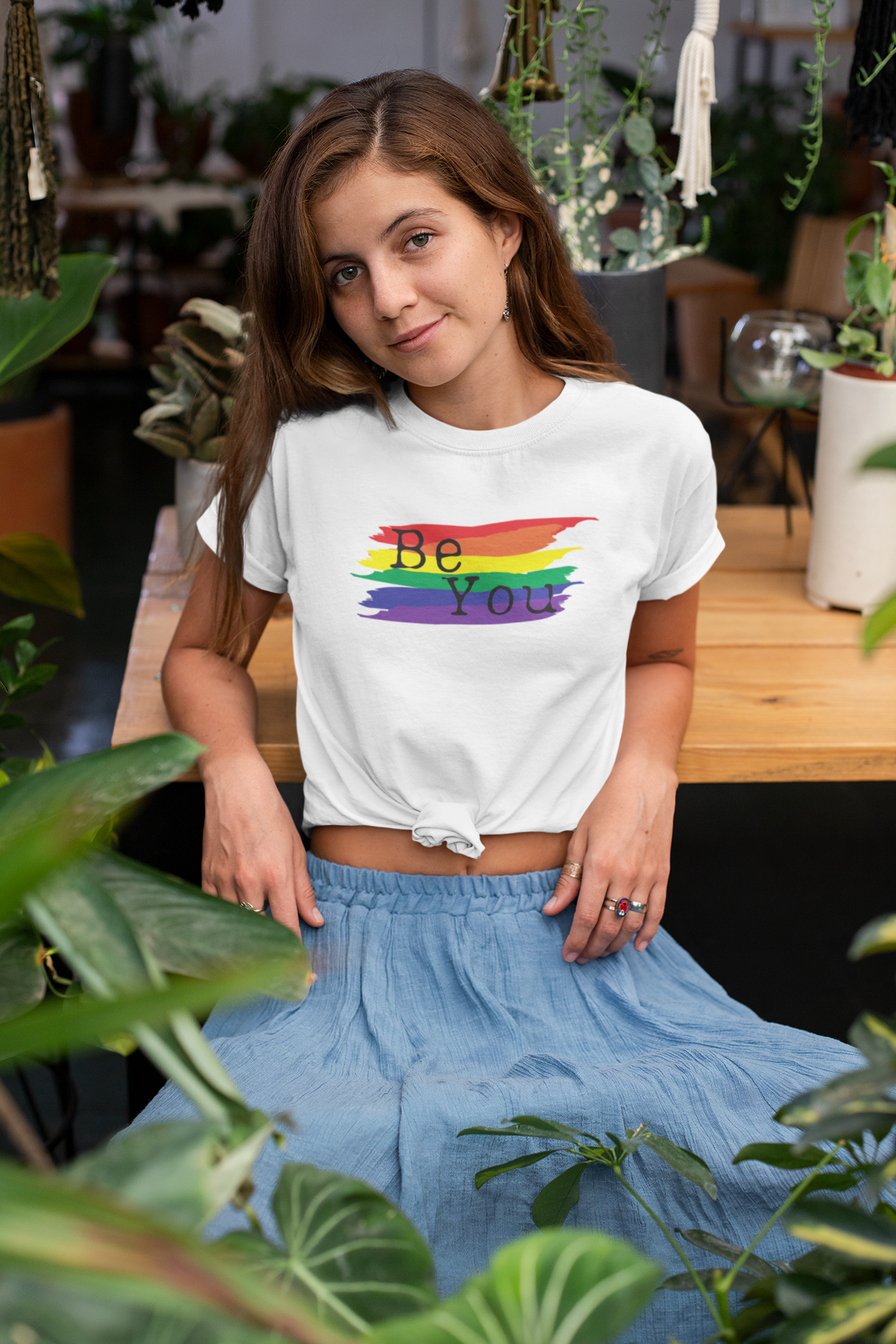 Be You Rainbow Flag LGBTQ+ T-Shirt - Unisex