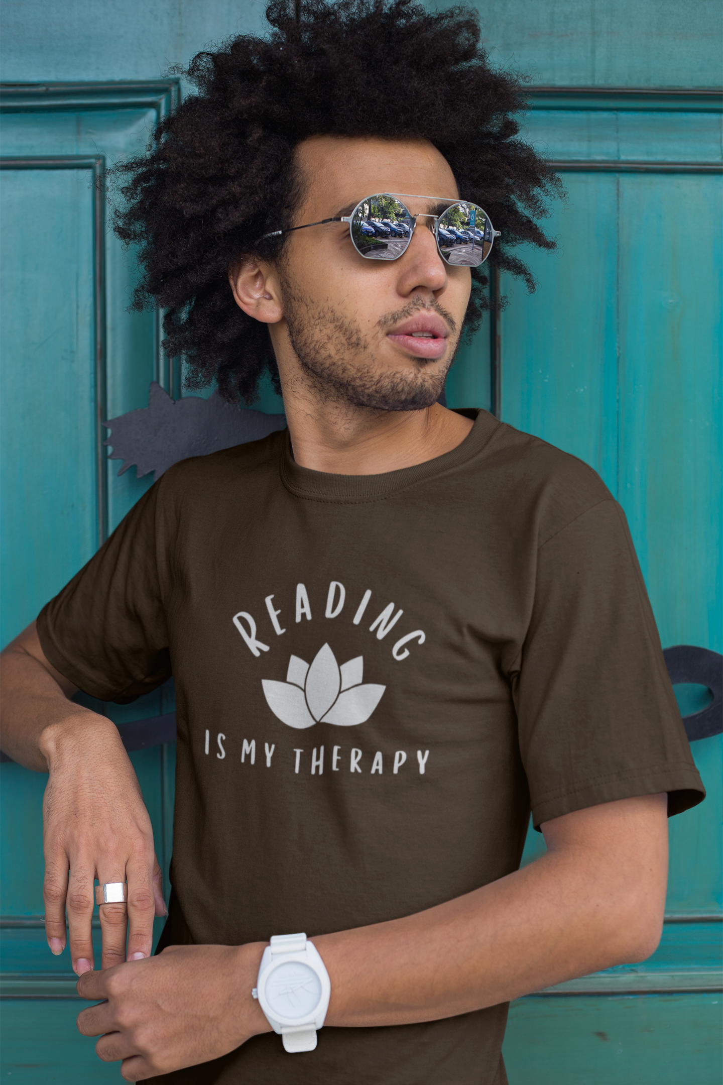 Reading Is My Therapy T-Shirt - Unisex
