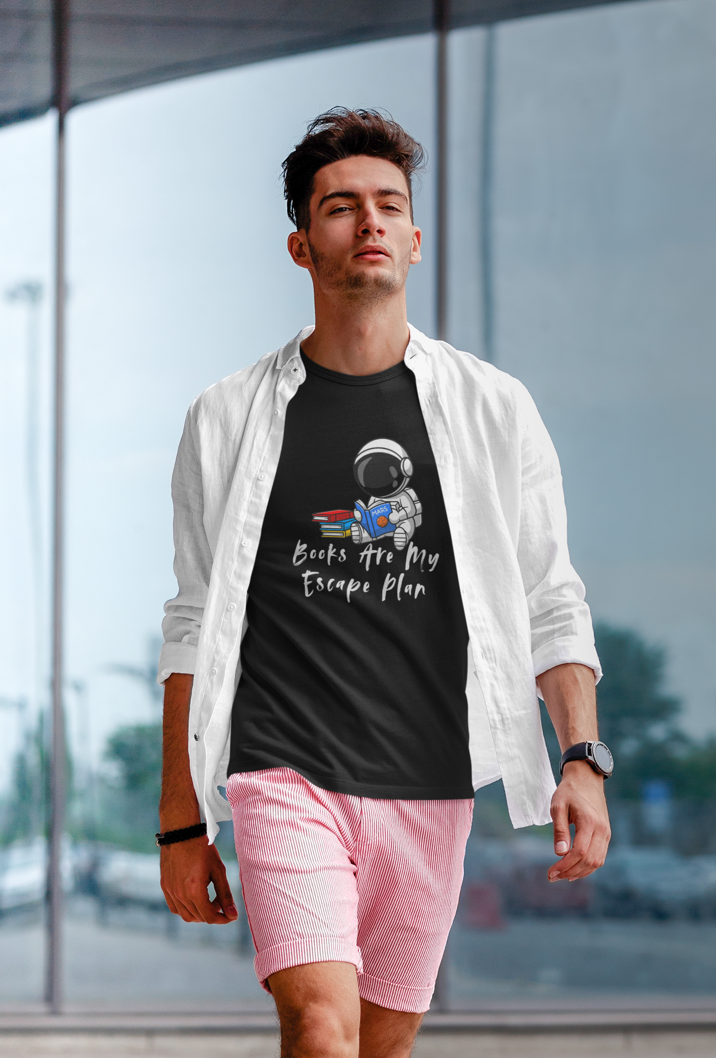 Books Are My Escape Plan T-Shirt - Unisex