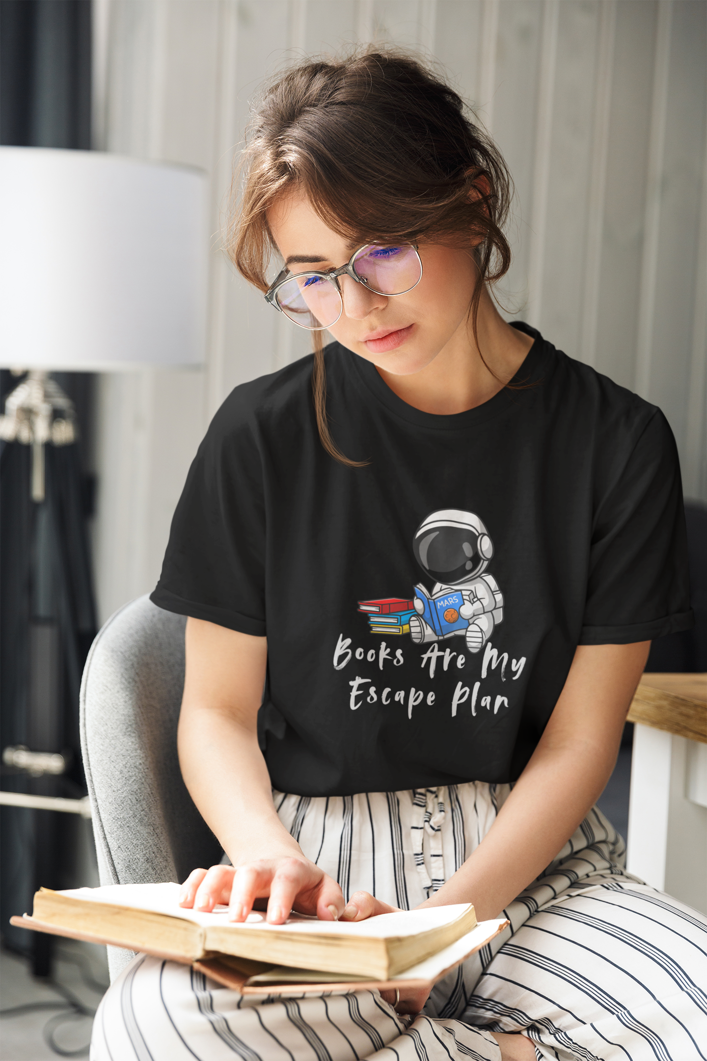 Books Are My Escape Plan T-Shirt - Unisex