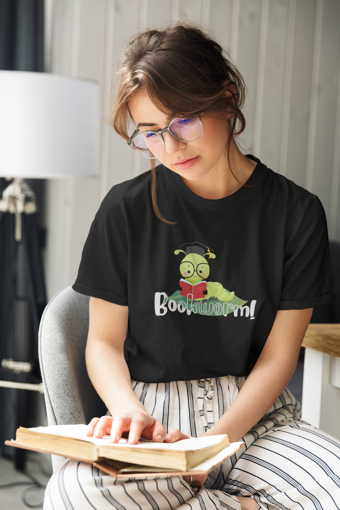 Bookworm T-Shirt - Unisex