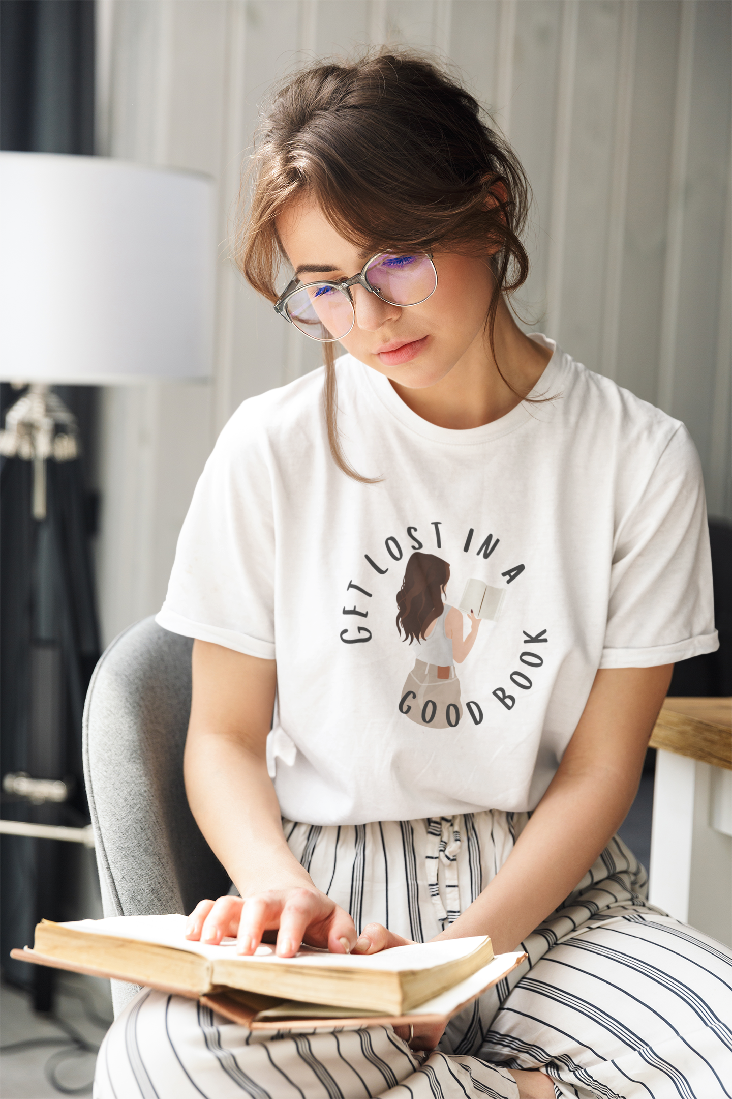 Get Lost In A Good Book T-Shirt - Unisex