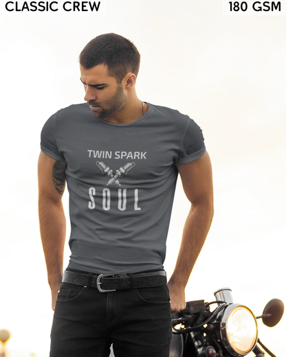 Twin Spark Soul - Biker's T-Shirt - Unisex