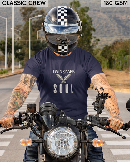 Twin Spark Soul - Biker's T-Shirt - Unisex