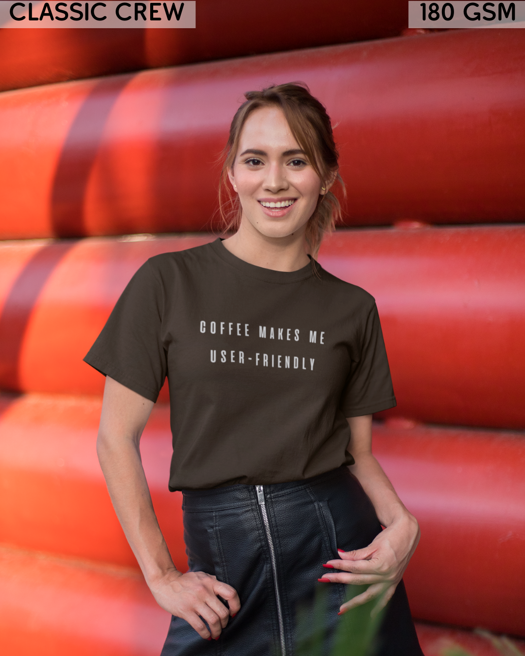 Coffee Makes Me User-Friendly T-Shirt - Unisex