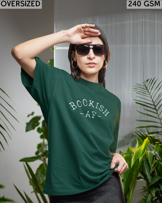 Bookish-AF Oversized T-Shirt - Unisex