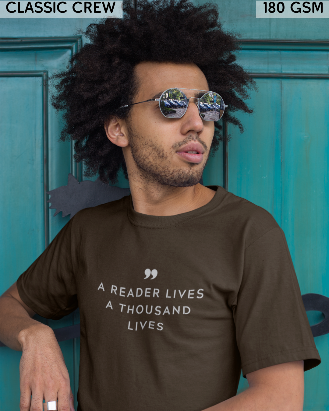 A Reader Lives A Thousand Lives T-Shirt - Unisex