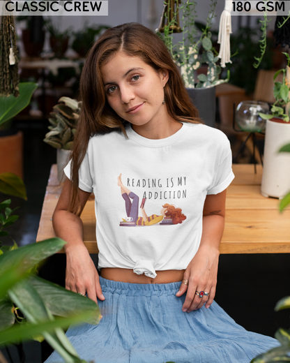 Reading Is My Addiction T-Shirt - Unisex