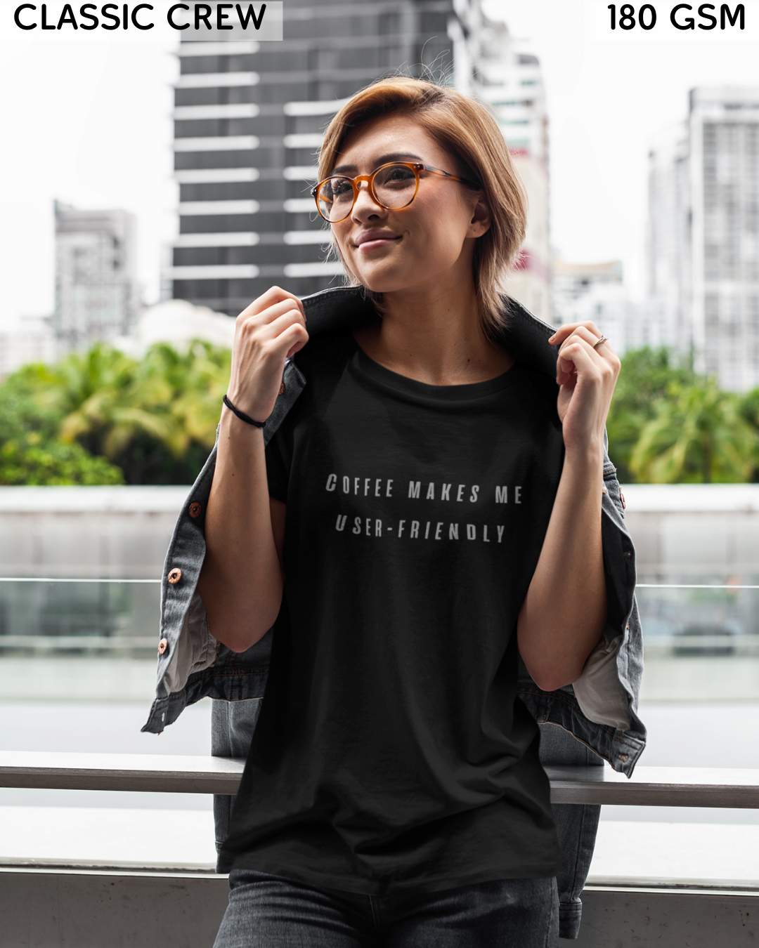 Coffee Makes Me User-Friendly T-Shirt - Unisex