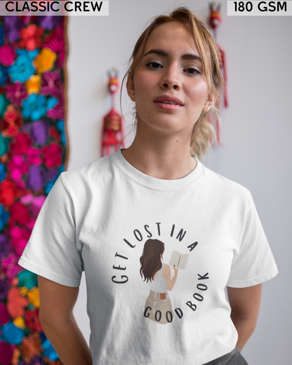 Get Lost In A Good Book T-Shirt - Unisex
