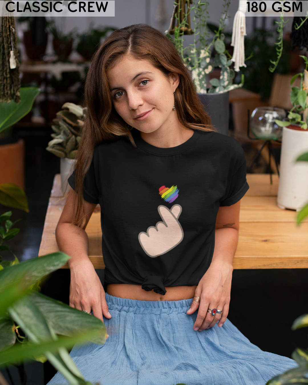 Korean Heart LGBTQ+ T-Shirt - Unisex