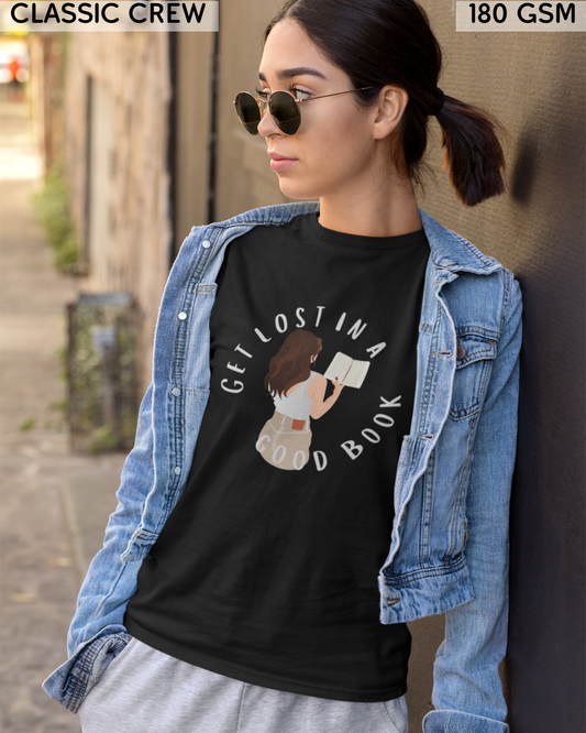 Get Lost In A Good Book T-Shirt - Unisex