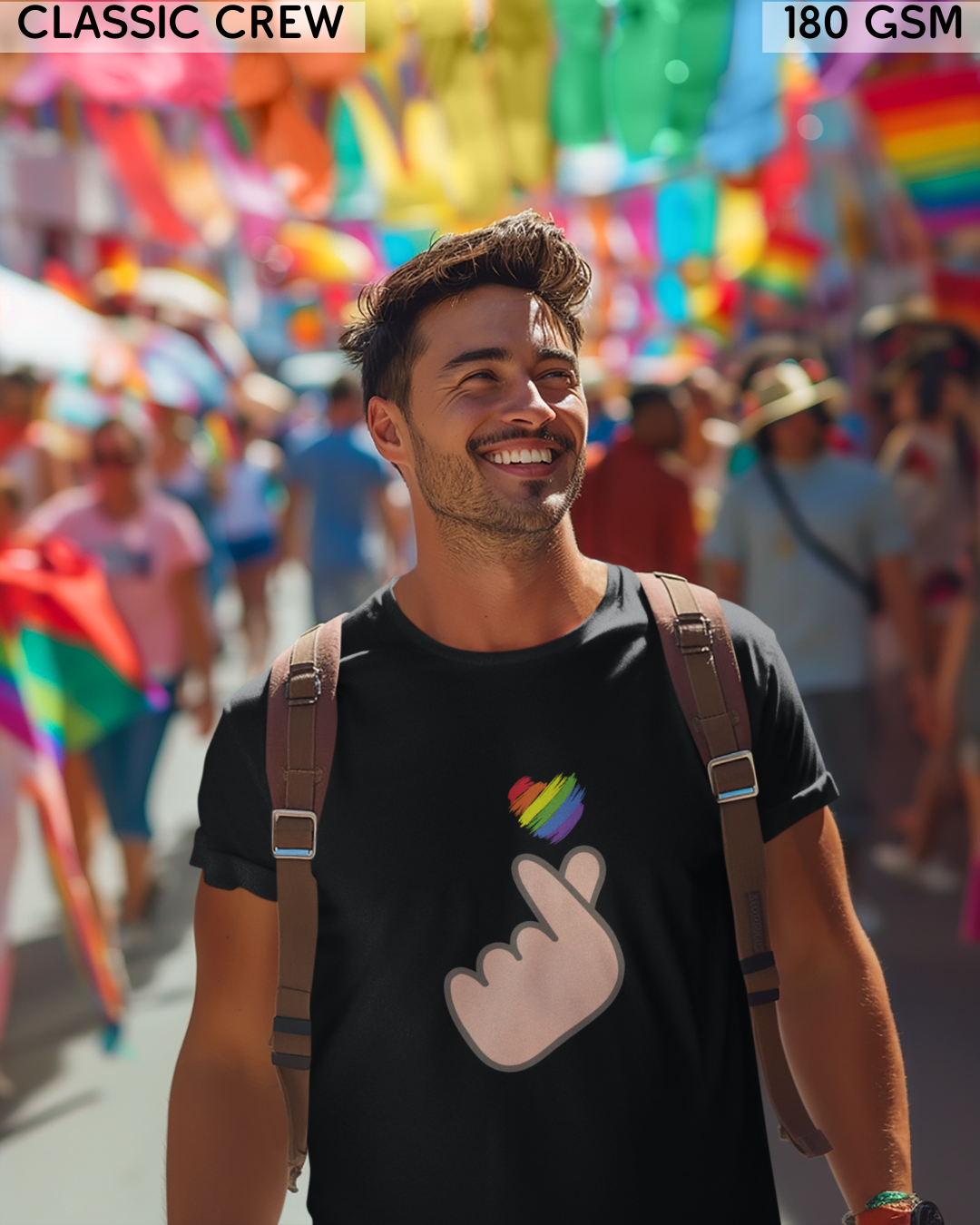 Korean Heart LGBTQ+ T-Shirt - Unisex