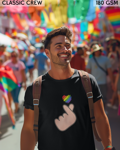 Korean Heart LGBTQ+ T-Shirt - Unisex