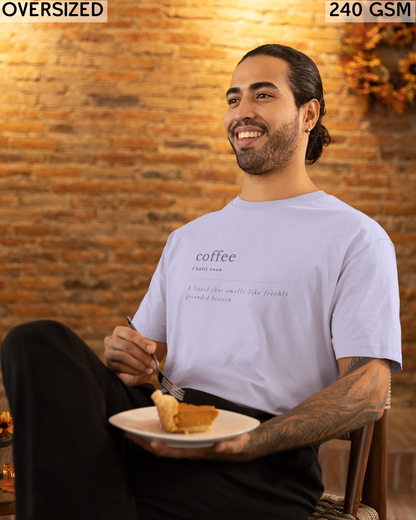 Coffee Definition Oversized T-Shirt - Unisex