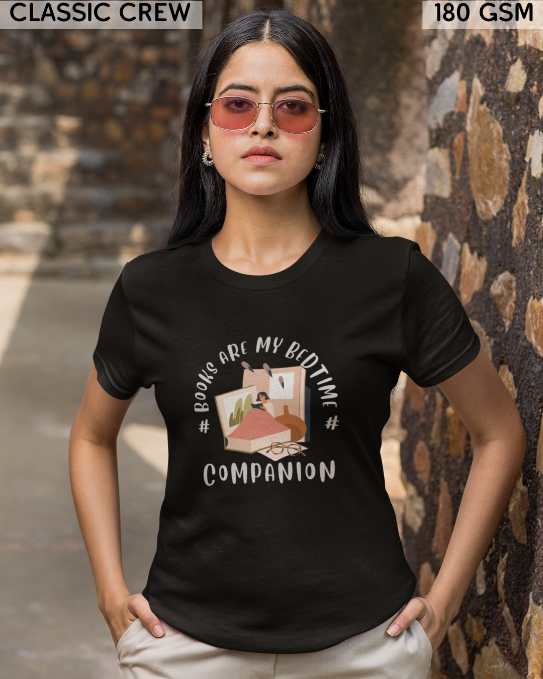 Books Are My Bedtime Companion T-Shirt - Unisex