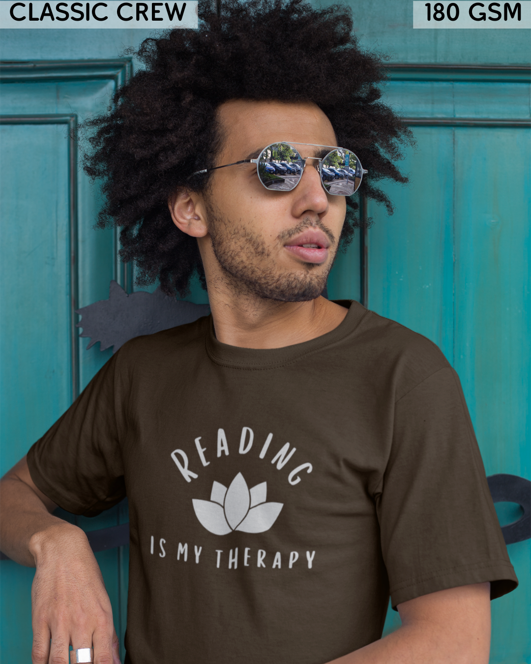 Reading Is My Therapy T-Shirt - Unisex