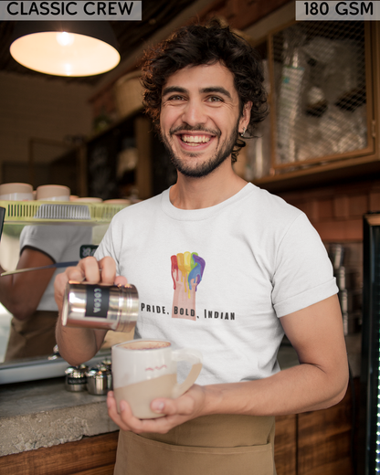 Pride, Bold, Indian LGBTQ+ T-Shirt - Unisex