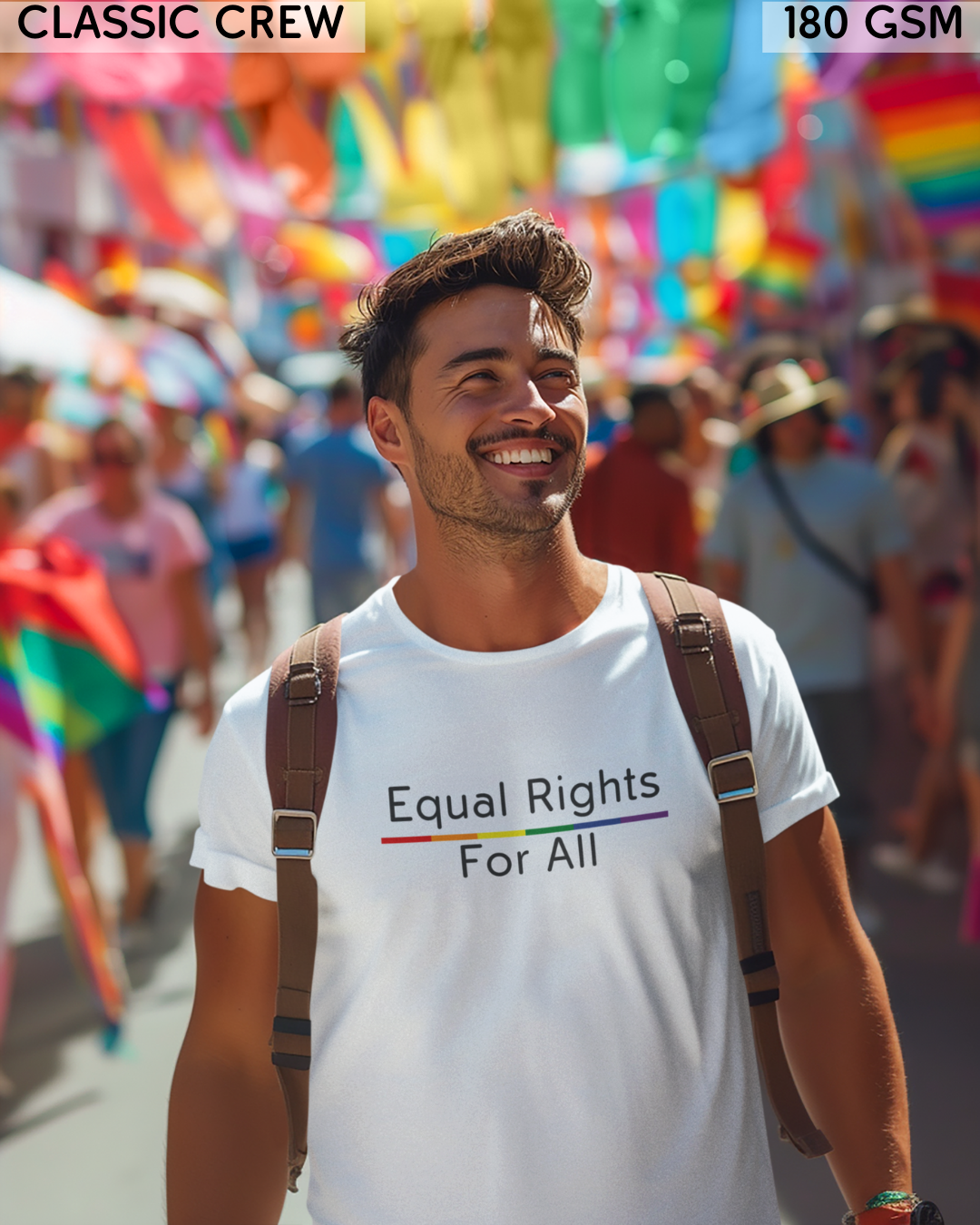 Equal Rights For All LGBTQ+ T-Shirt - Unisex