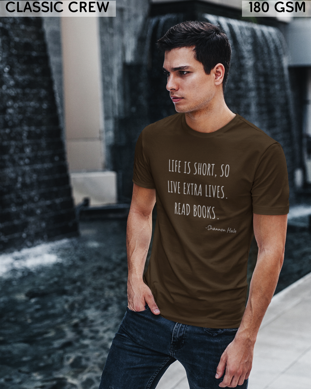 Life is Short So Live Extra Lives Read Books T-Shirt - Unisex