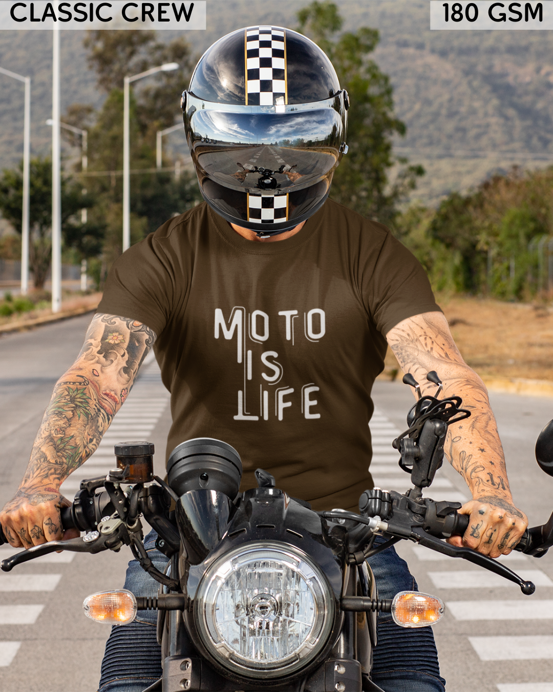 Moto Is Life - Biker's T-Shirt - Unisex