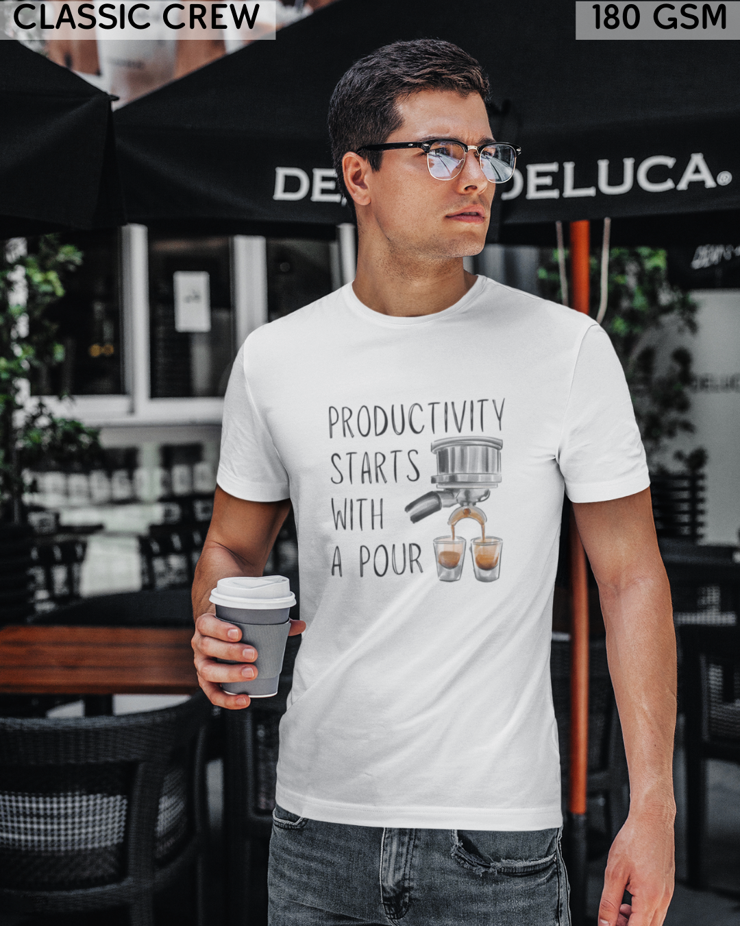 Productivity Starts With a Pour T-Shirt - Unisex