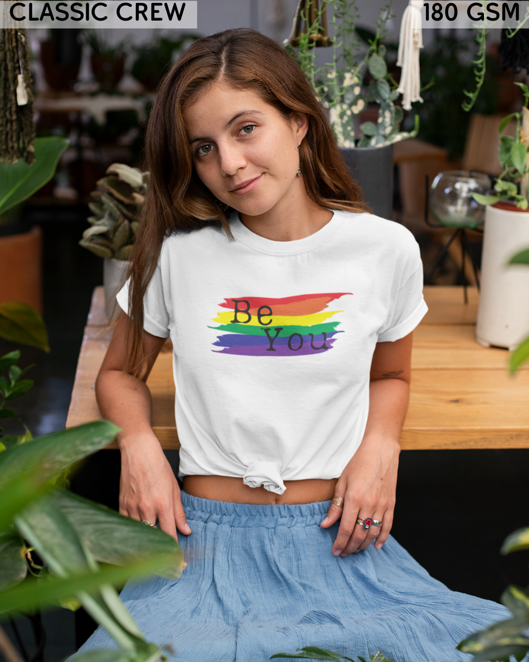 Be You Rainbow Flag LGBTQ+ T-Shirt - Unisex